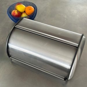 Stainless steel bread storage keeper